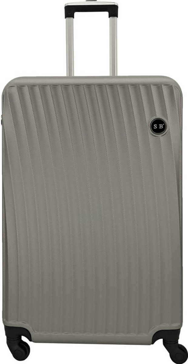 SB Travelbags Large Koffer - Lichtgrijs