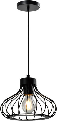 QUVIO Hanglamp Metalen Frame Zwart - Quv5145l-black