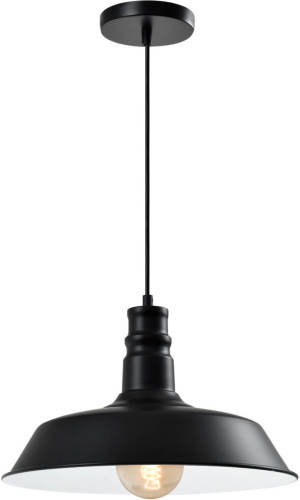 QUVIO Hanglamp Rond Zwart - Quv5158l-black