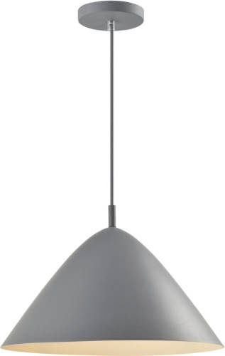 QUVIO Hanglamp Rond Grijs - Quv5138l-grey