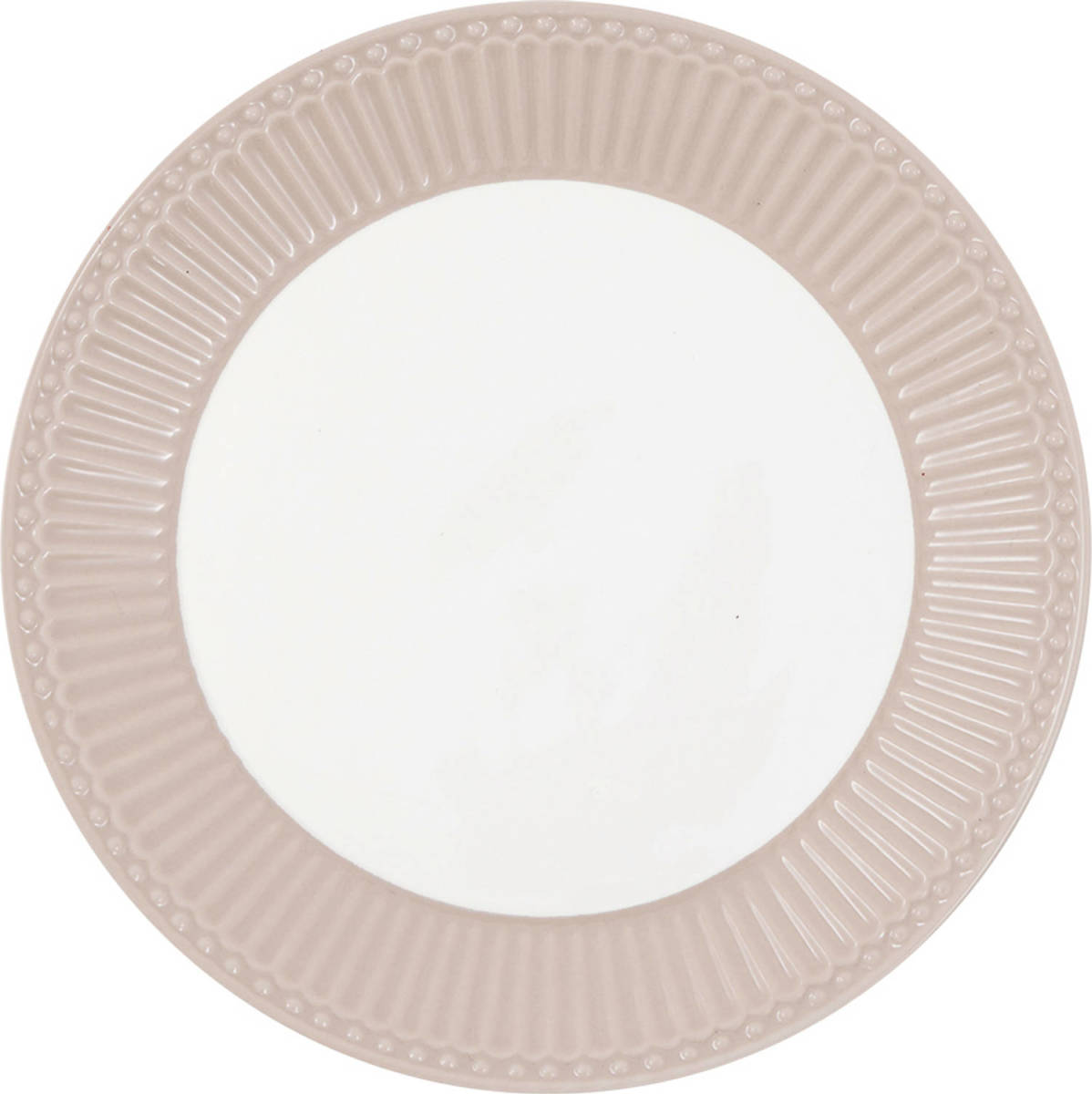 GreenGate Ontbijtbord Alice Creamy Fudge Ø 23cm