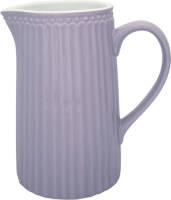 GreenGate Schenkkan / Waterkan Alice Lavendel (1 Liter) H 17.6 Cm