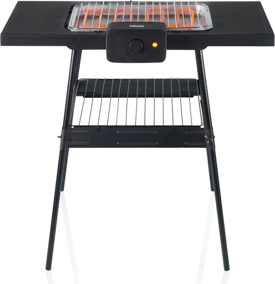 Tristar Tafelbarbecue Met Standaard Bq-2870 Elektrisch 2.000 W Zwart
