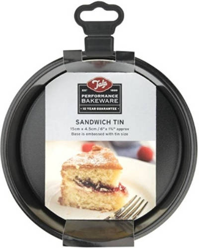 Sandwich Bakvorm, Losse Bodem, 15 Cm - Tala Performance