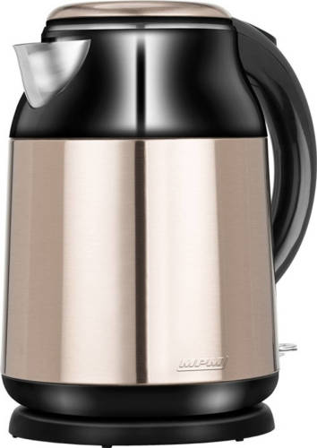 MPM - Dubbelwandige Waterkoker 1.7l - Rvs Brons
