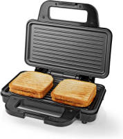 Nedis Sandwich Maker - Kasg100fbk - Zwart