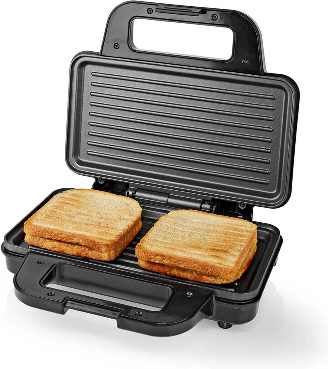 Nedis Sandwich Maker - Kasg100fbk - Zwart