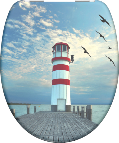 SCHÜTTE Toiletbril Soft-close Lighthouse