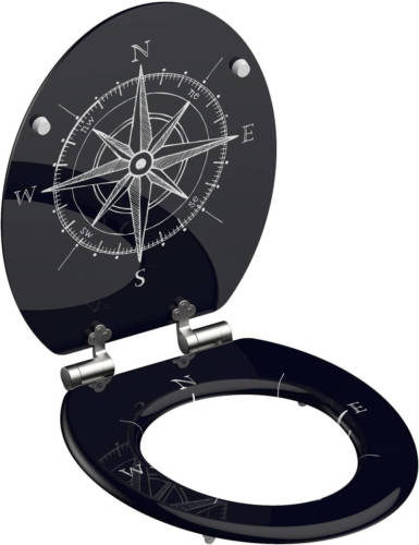 SCHÜTTE Toiletbril Met Soft-close Compass