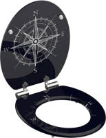 SCHÜTTE Toiletbril Met Soft-close Compass