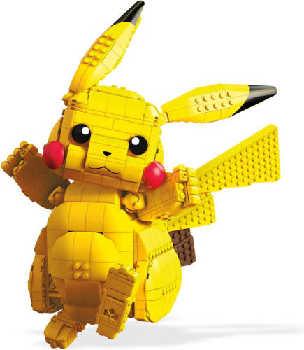 Mega Construx Pokémon Jumbo Pikachu Bouwset - 825 Bouwstenen