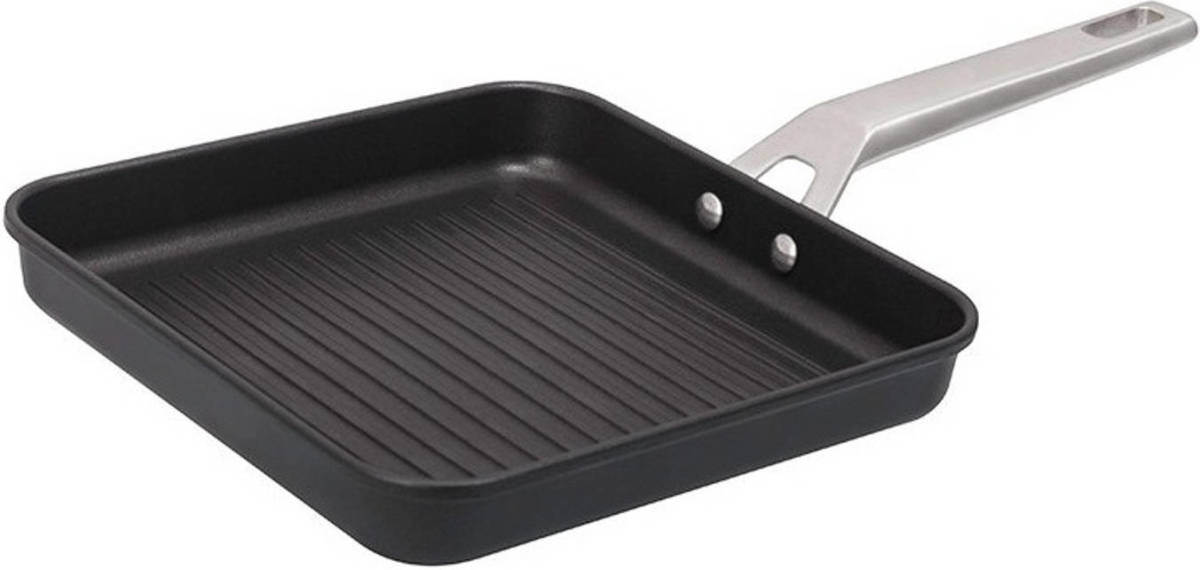 Valira Grillpan Aire - 23 X 23 Cm - Standaard Anti-aanbaklaag