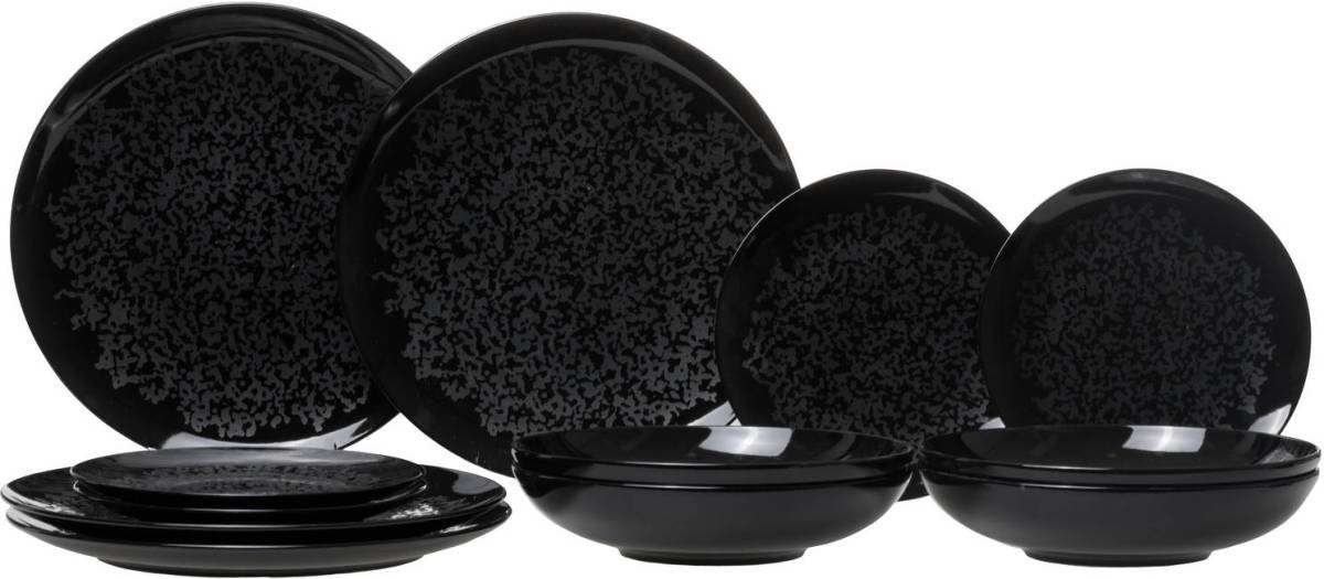 Cookinglife Arthur Krupp Serviesset Eclipse Night 12-delig