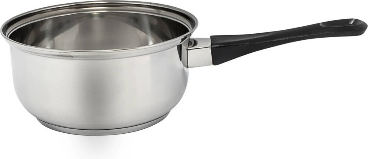 Trendoz Rvs Steelpan/sauspan 16 Cm Met Bakeliet Handgreep - Steelpannen