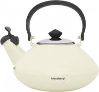 Klausberg 7408 Fluitketel - 3l - Rvs - Alle Warmtebronnen