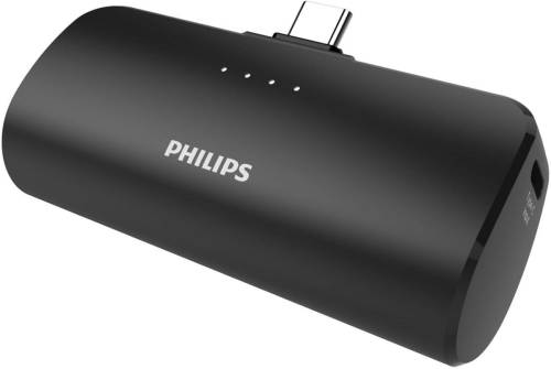 Philips Powerbank 2500mah - Dlp2510v/00 - Mini Externe Batterij - Zwart