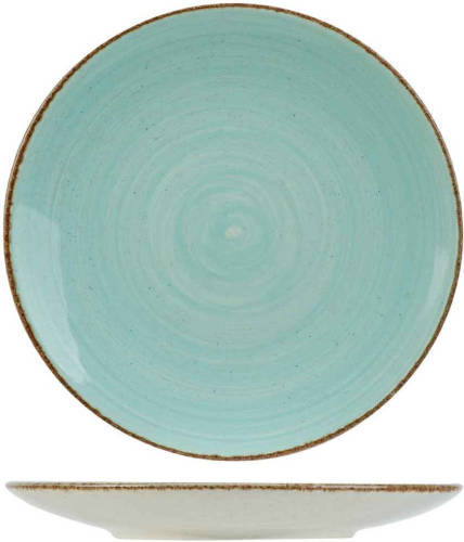 Cosy & Trendy Dinerbord Granite Blauw Ø 27 Cm