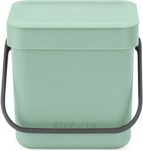 Brabantia Sort & Go Afvalbakje 3 Liter - Jade Green