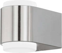 Eglo Buiten-led-wandlamp/2 Rvs 'Briones'