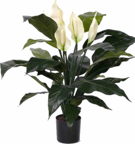 Shoppartners Kunst Spathiphyllum 75 Cm - Kunstplanten