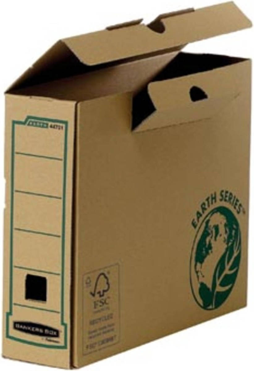 OfficeTown Bankers Box Earth Series, A4, Transfer Archiefdoos, Rug Van 8 Cm