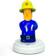 Nachtlampje Brandweerman Sam Alecto Fireman Sam Blauw