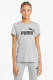 Puma T-shirt lichtgrijs melange