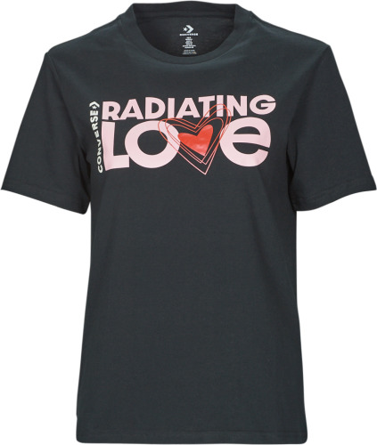 T-shirt Korte Mouw Converse  RADIATING LOVE SS CLASSIC GRAPHIC