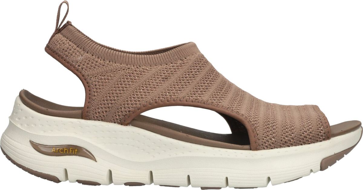 Skechers Arch Fit Sandaal Dames Bruin