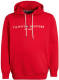 Tommy Hilfiger Big & Tall hoodie Plus Size met logo primary red