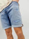 Jack & Jones JEANS INTELLIGENCE regular fit short JJIRICK blue denim