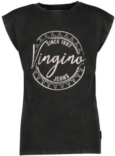 Vingino T-shirt HARINE met printopdruk zwart