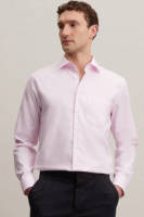 Seidensticker slim fit overhemd roze/pink