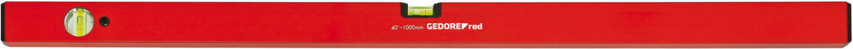 Gedore R94100087 | Waterpas aluminium | 2 libellen | 1000 mm