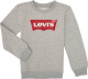 Levi's Kids sweater Batwing met logo grijs melange