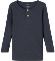NAME IT MINI ribgebreide longsleeve NMMKAB marine