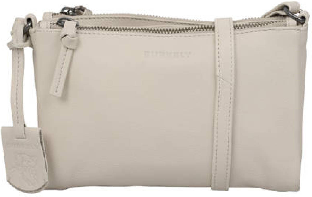 Burkely leren crossbody tas Just Jolie ecru