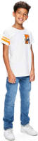 Retour Denim T-shirt Pharrel met backprint wit