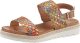 Ara Sandaal Dames Cognac/Multi