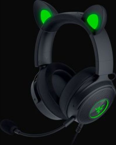 Razer Kraken Kitty V2 Pro Headset Bedraad Hoofdband Gamen USB Type-A Zwart