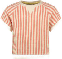 Like Flo gestreept T-shirt rood/ecru