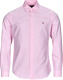 Polo ralph lauren slim fit overhemd pink/white