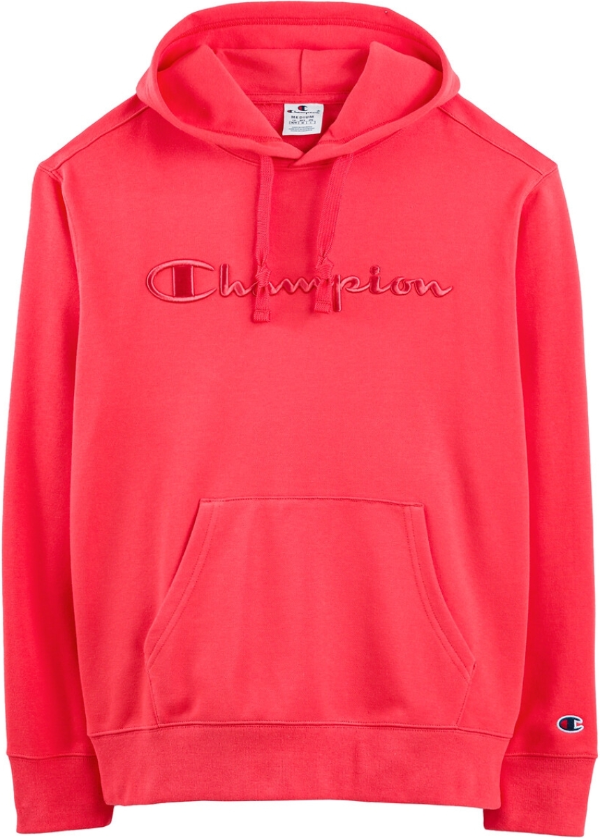 Champion Hoodie met groot logo geborduurd
