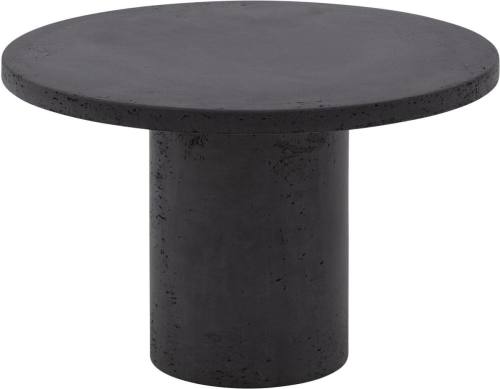 Goossens Salontafel Stone rond, beton grijs, urban industrieel, 50 x 31 x 50 cm