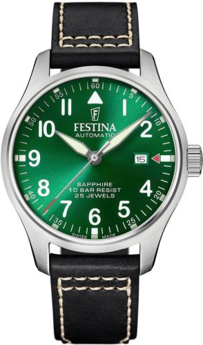 Festina Automatisch horloge Festina Swiss Made Pilot, F20151/2