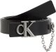 Calvin klein Leren riem MONO HARDWARE LEA