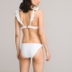 La Redoute Collections Triangel bikini-BH, volant details