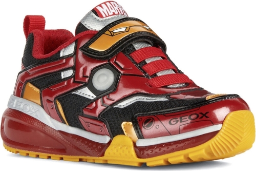 Geox Ademende sneakers met LED Bayonic x Iron Man