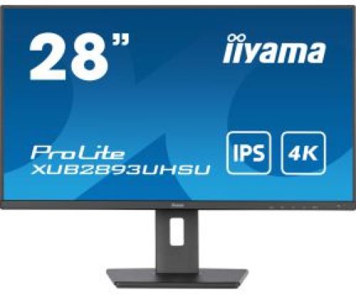 iiyama ProLite XUB2893UHSU-B5 28 4K Ultra HD IPS Monitor - Zwart