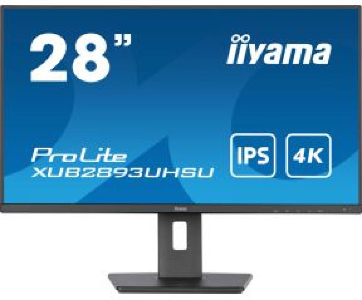 iiyama ProLite XUB2893UHSU-B5 28 4K Ultra HD IPS Monitor - Zwart